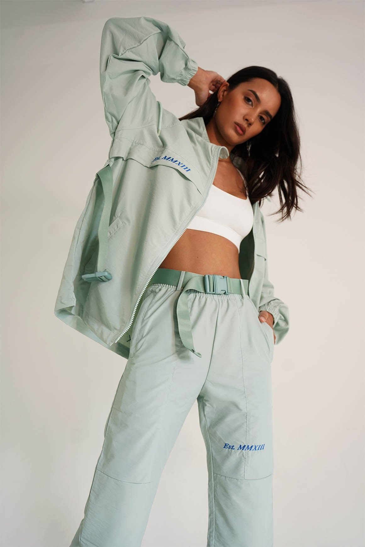 Match Point Rib Crop