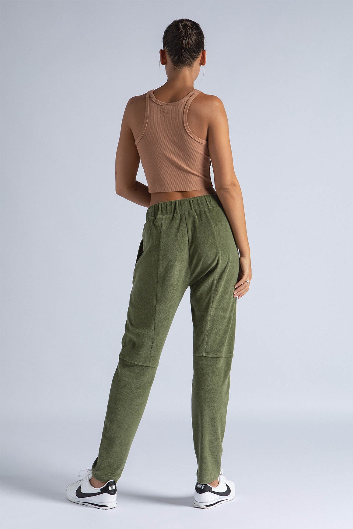 Classic Lace Up Rib Tank