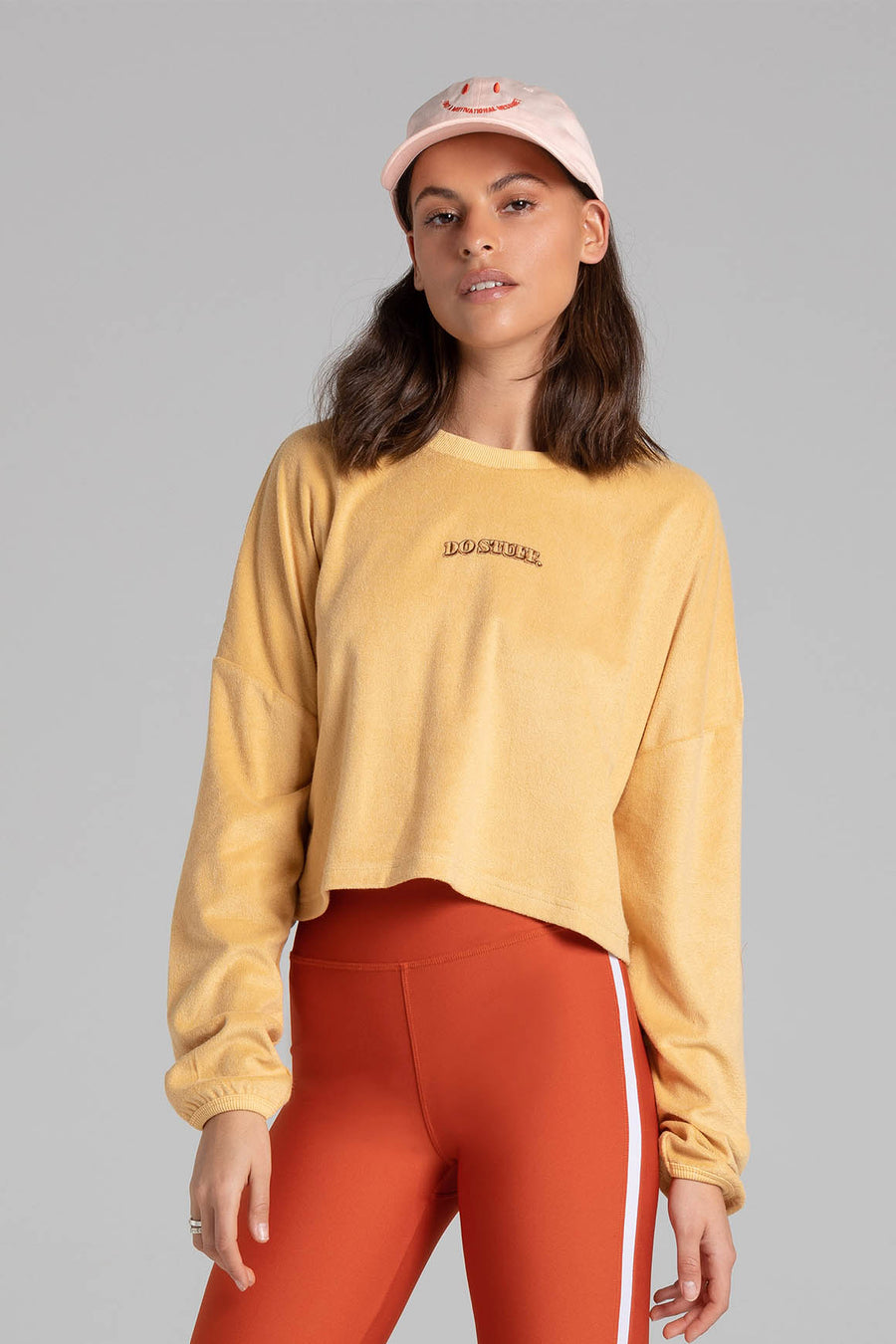 Do Stuff Cropped Sweater