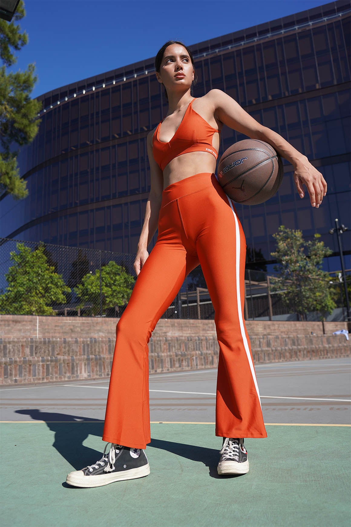 The Flared Full Length Legging